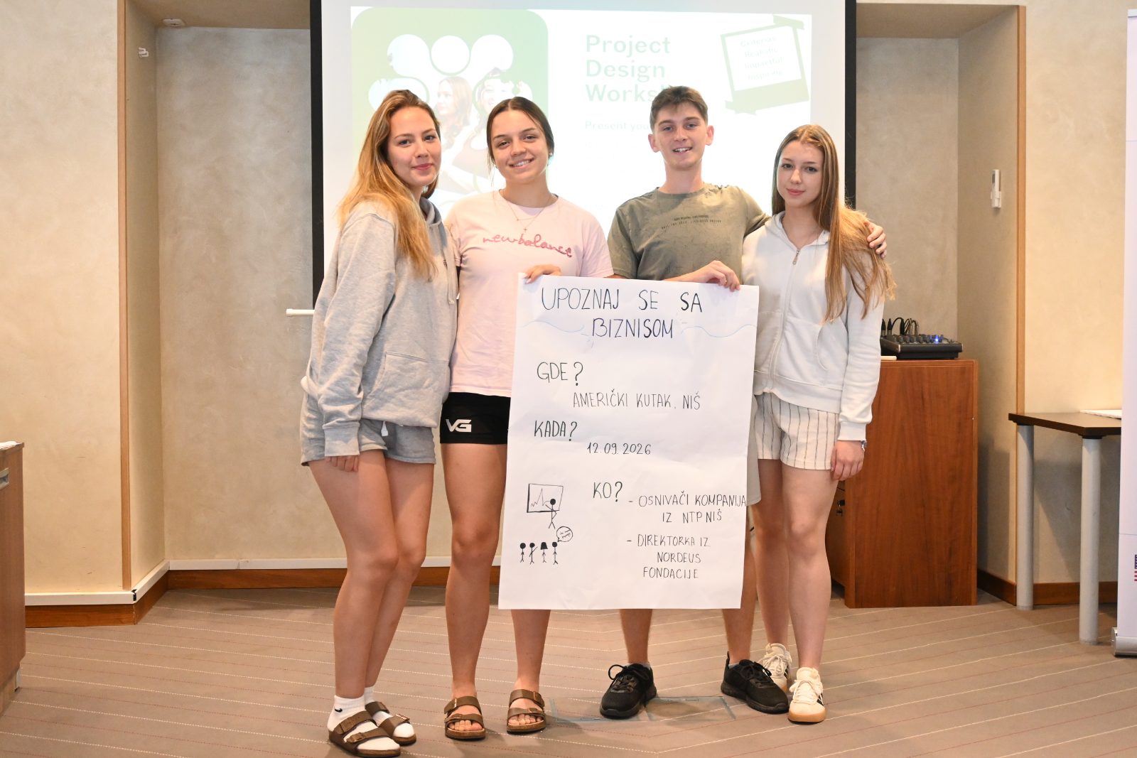 The team: Saša, Mia, Aleksa, Sofija, Elena, Mihajlo